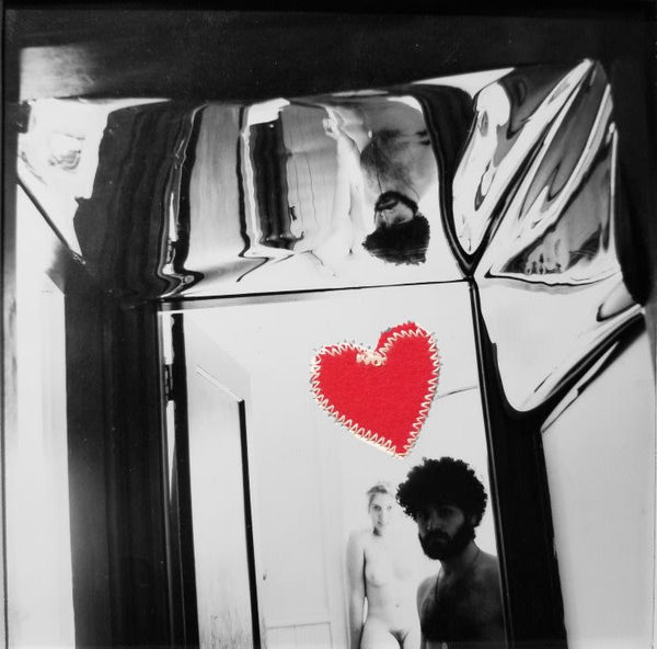 Francesca Woodman - Untitled (George Woodman, Sol Lewitt, Francesca Woodman Addison Gallery), c. 1976