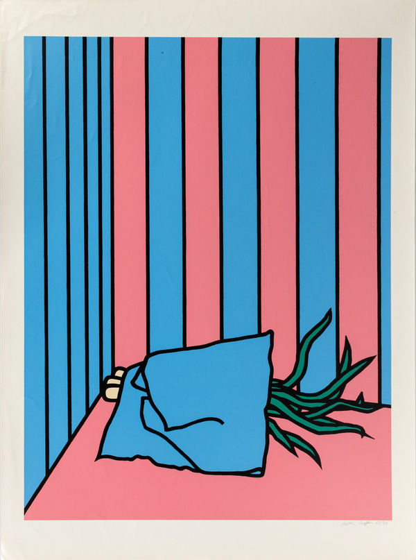 Patrick Caulfield Napkin and Onions, 1976 Screenprint 100.3 x 74.3 cms (39 1/2 x 29 1/4 ins) Edition of 72