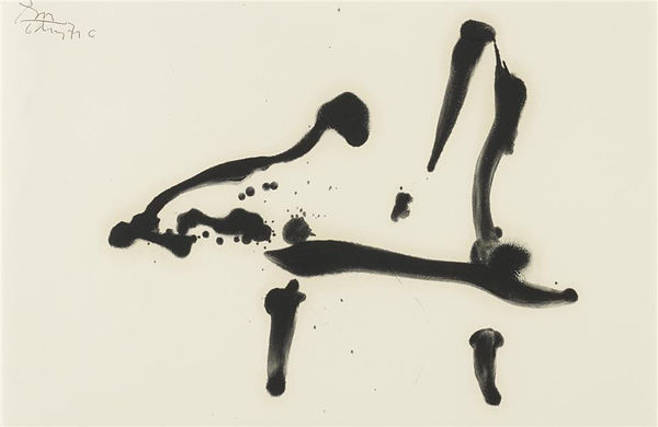 Robert Motherwell Untitled, 1979 Oil and graphite on paper 51.1 x 66.3 cms (20 1/8 x 26 1/8 ins)