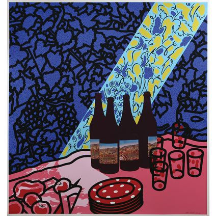 Patrick Caulfield Picnic Set, 1978 Screenprint 91 x 86 cms (36 x 34 ins) Edition of 100