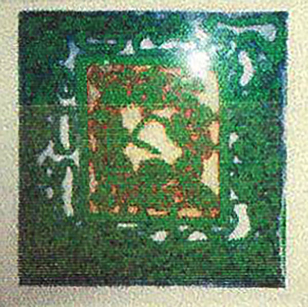 William Tillyer The Garden, 1968 Etching on paper Deep etching on zinc EDITION Uneditioned PRINTER The Artist