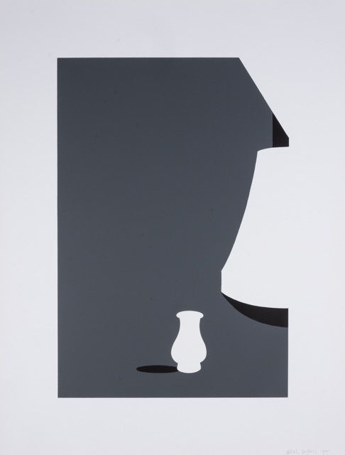 Patrick Caulfield Lamp and Kuan Ware, 1990 Screenprint 108 x 81.3 cms (42 1/2 x 32 ins) Edition of 45