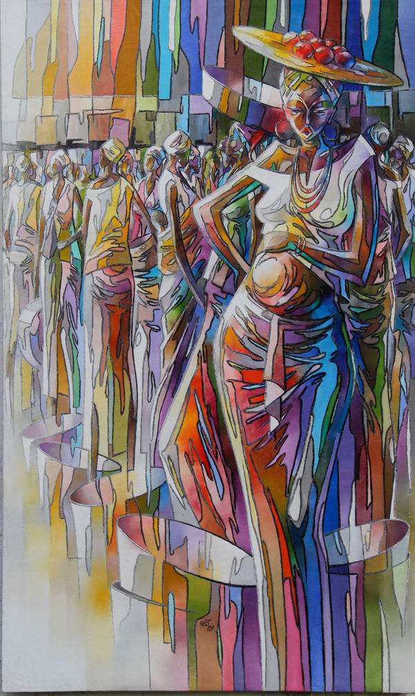 Hector Ofori | Berj Art Gallery | African Art | Accra | Painting