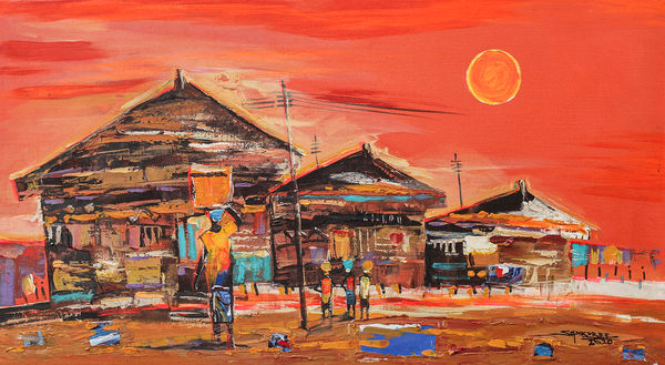 SAM KOBEE | Berj Art Gallery | Ghanaian Artist