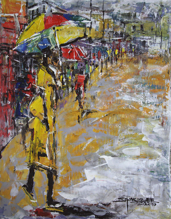 SAM KOBEE, The walk, 2022