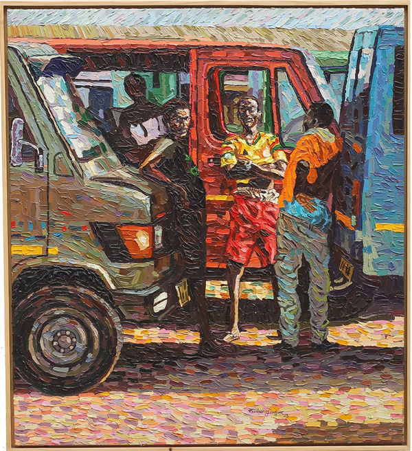 Kwabena Fordjour | Berj Art Gallery | Ghanaian Artist