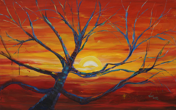 VICTORIA ADOE, Up the Tree, 2023