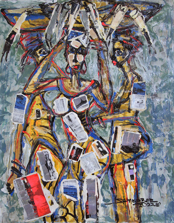 SAM KOBEE | Berj Art Gallery | Ghanaian Artist