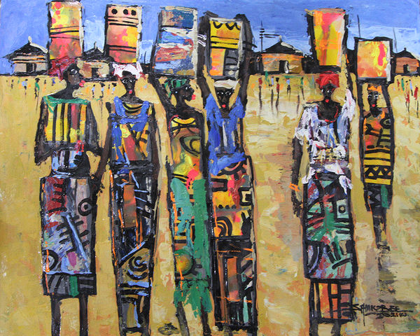 SAM KOBEE | Berj Art Gallery | Ghanaian Artist