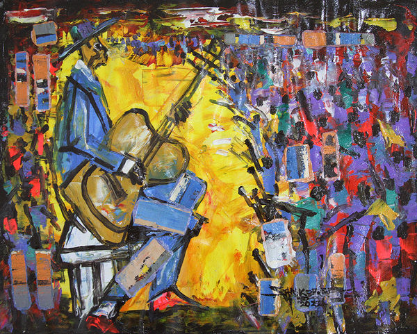 SAM KOBEE | Berj Art Gallery | Ghanaian Artist