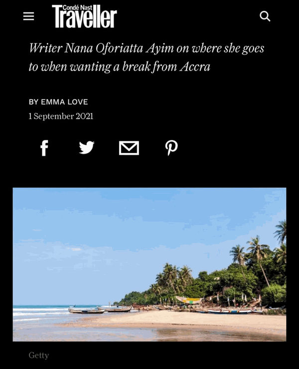 Press | Berj Art Gallery | Conde Nest Traveller | A Locals Guide to Ghana