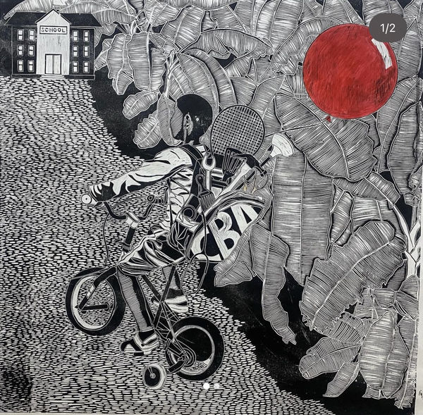 NNEKA CHIMA FUTURE IS BRIGHT2024Acrylic on Canvas39.5 x 39.5 inchesEdition 2/2