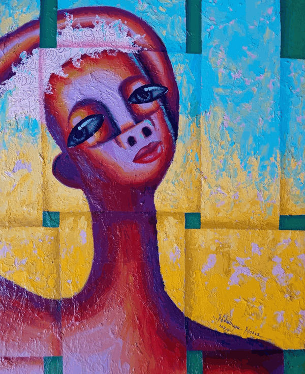 NDUBUZO MOSES REFLECTING 2202Acrylic on Canvas20 x 25 inches