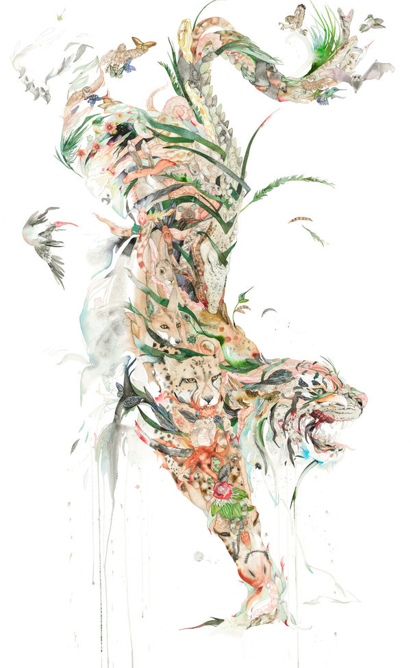 LAura Ball, Bengal Tiger Creature, 2020