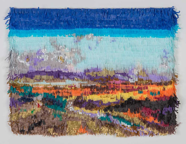 Justin Favela, Valle de Mexico desde el Río de los Morales, after Jose Maria Velasco, 2020