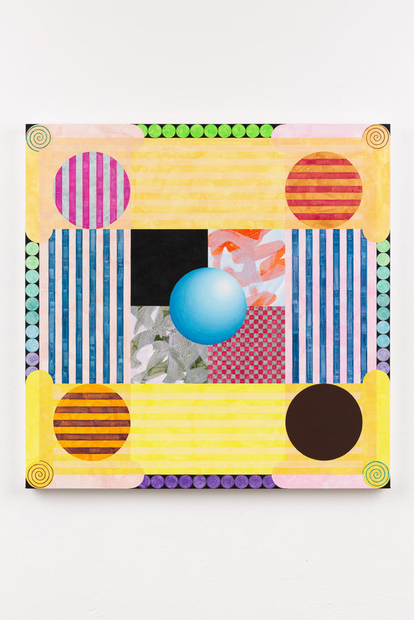 Emily Joyce, Corner Columns Criss-Crossed, 2019