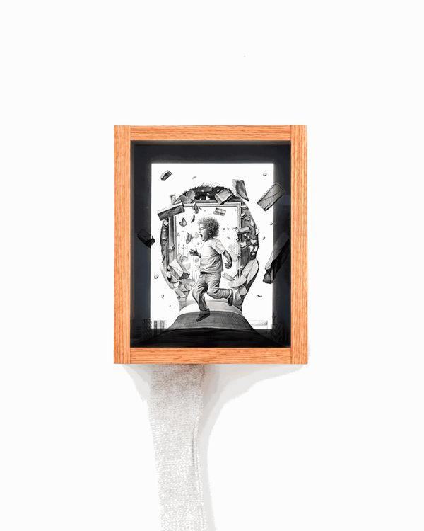 Julius Margulies aka Snuffy, WAIT, I THINK I FOUND A WAY OUT OF HERE, 2023