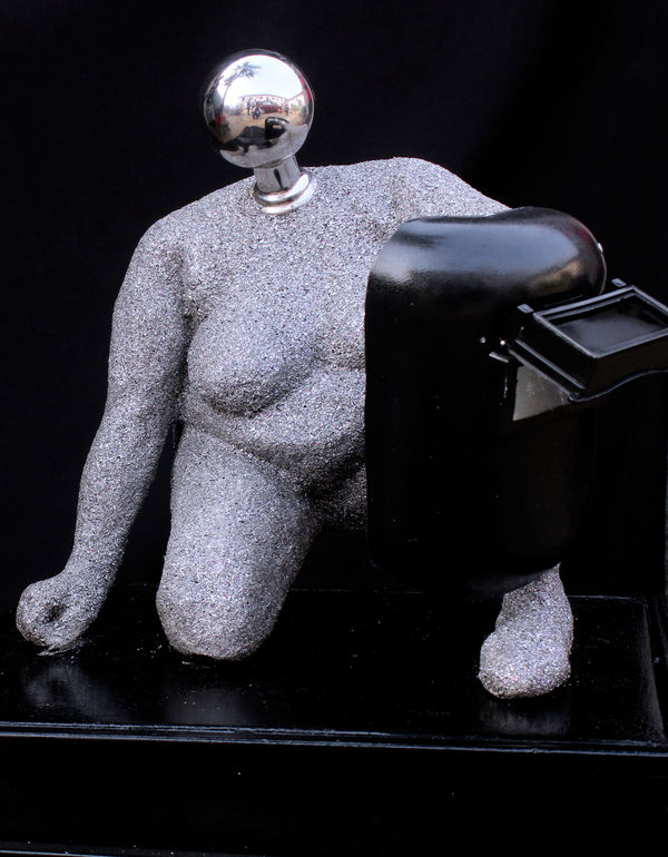 ADENIYI ADEWOLE AYETA BULLETPROOF ALUMINUM AND RESIN 19 X 43 X 12 INCHES 2022