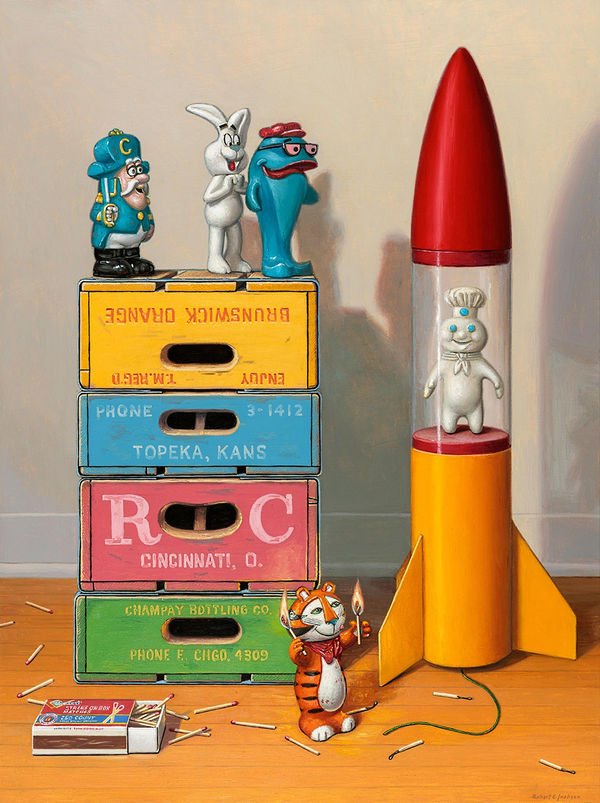 Robert C. Jackson, 40" x 30"