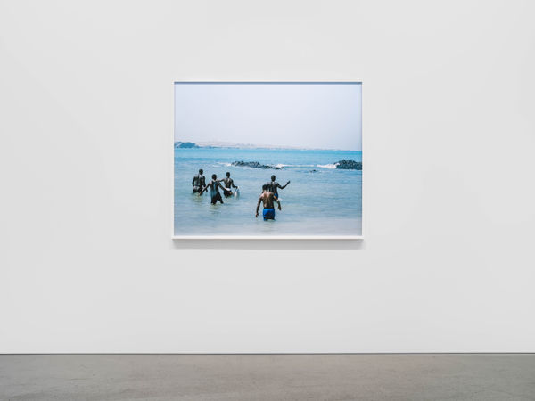 Installation view, Salad Hilowle, Somalitown, 2023, Cecilia Hillström Gallery. Photo: Jean-Baptiste Béranger