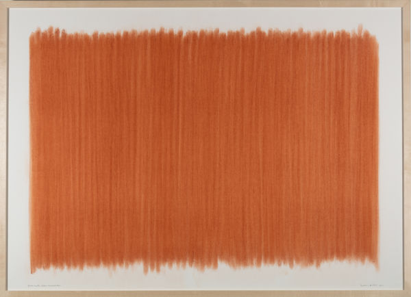 Vrs59 Herman De Vries From Earth Schloss Kranichstein 1992 Earth Rubbings On Paper 73 X 102 Cm