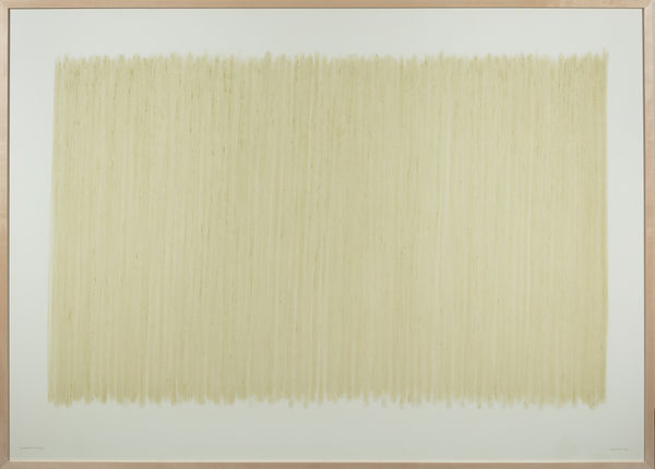 Vrs62 Herman De Vries From Earth Teide Los Azulejos 1999 Earth Rubbings On Paper 102 X 143 Cm