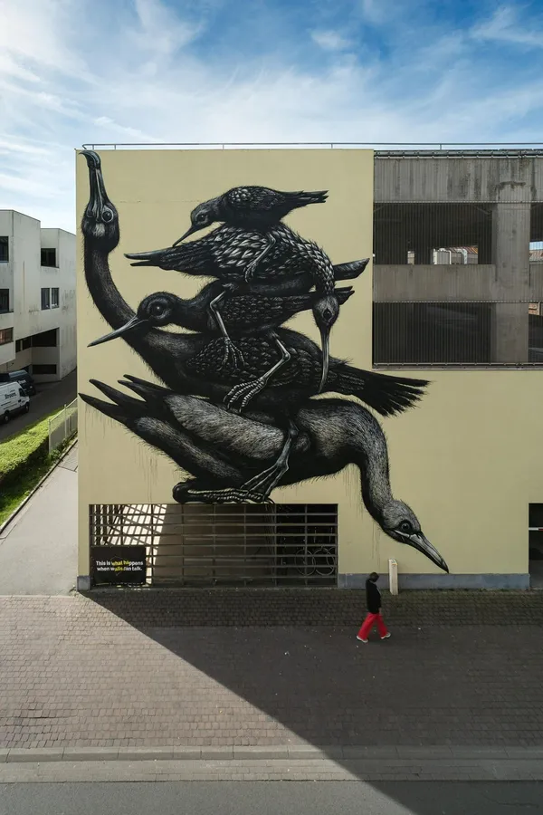 ROA at The Crystal Ship, Ostend (BE)
