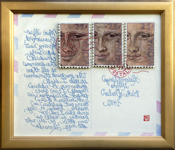 Looking for Mona Lisa: An Exhibition of Works by Bev Tosh & Cecilia Gossen at the Calgary Central Library