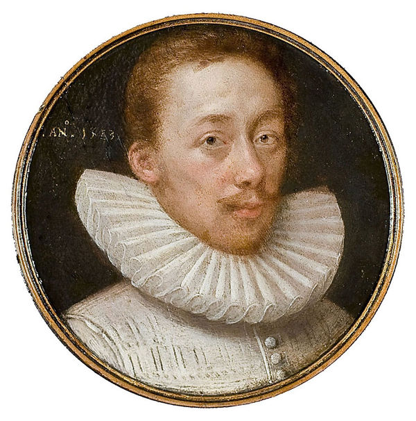 Lorenz STRAUCH attr Portrait d'homme