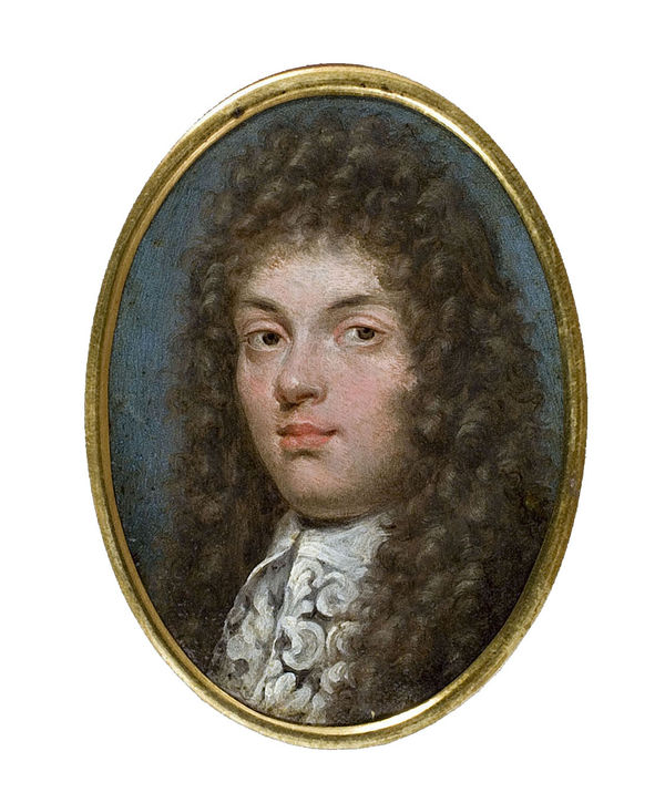 Ecole Française Portrait présumé de LOUVOIS