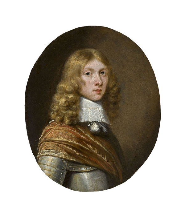 ECOLE FLAMANDE XVIIème Portrait de gentilhomme