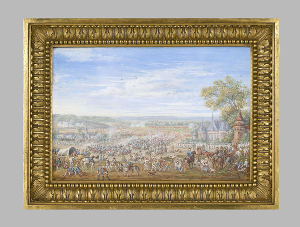 Louis Nicolas van BLARENBERGHE 1716 Lille - Fontainebleau 1794, Scènes de batailles une paire