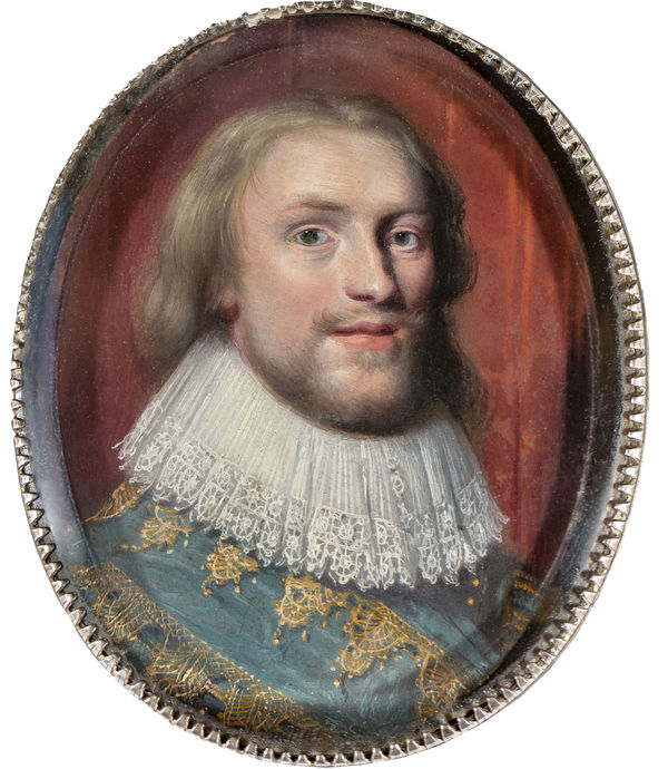 Ecole Anglaise XVIIème Portrait d'un gentilhomme