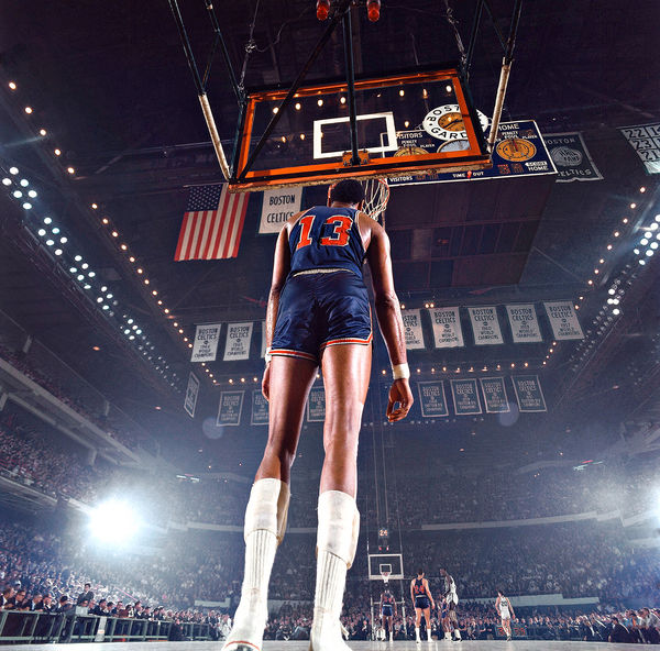 Walter Iooss, Wilt Chamberlain, Boston, MA, 1967