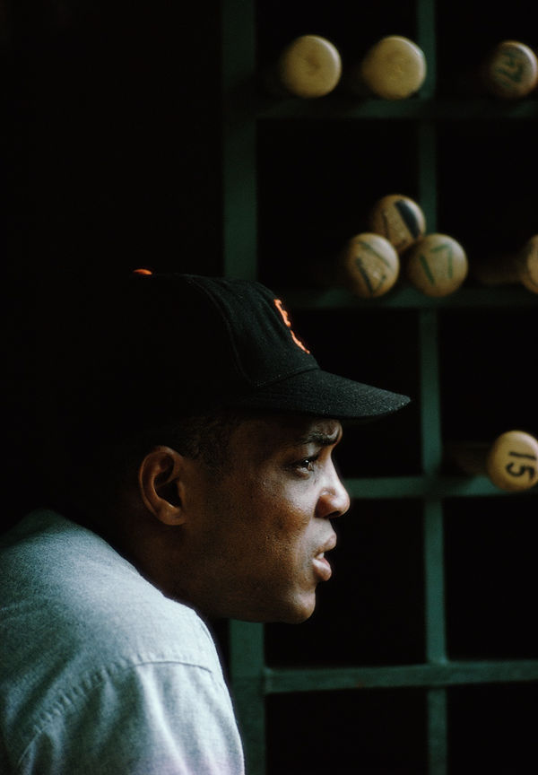 Walter Iooss, Willie Mays, Milwaukee, WI, 1966