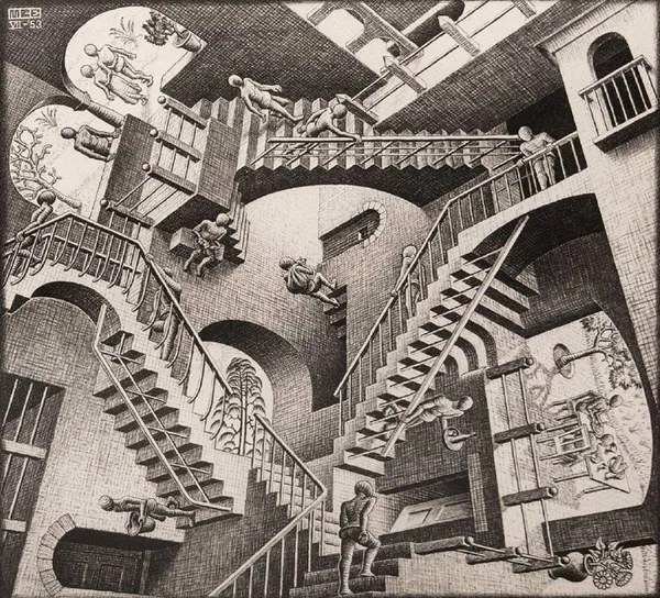 André Kertész, M. C. Escher: Between Order and Chaos | Bruce Silverstein