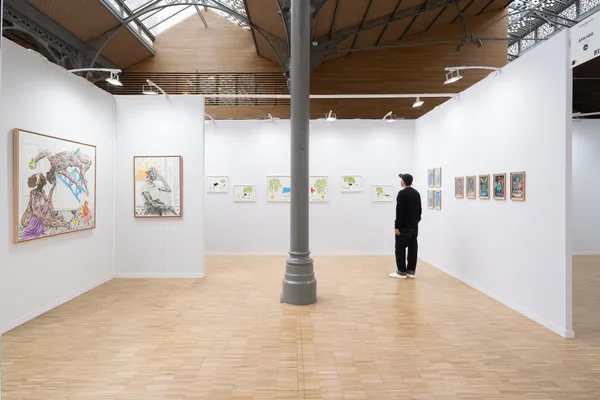 Afikaris Booth Drawing Now Paris C Hafid Lhachmi Adagp Paris 2026 6