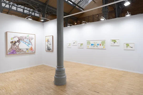 Afikaris Booth Drawing Now Paris C Hafid Lhachmi Adagp Paris 2026