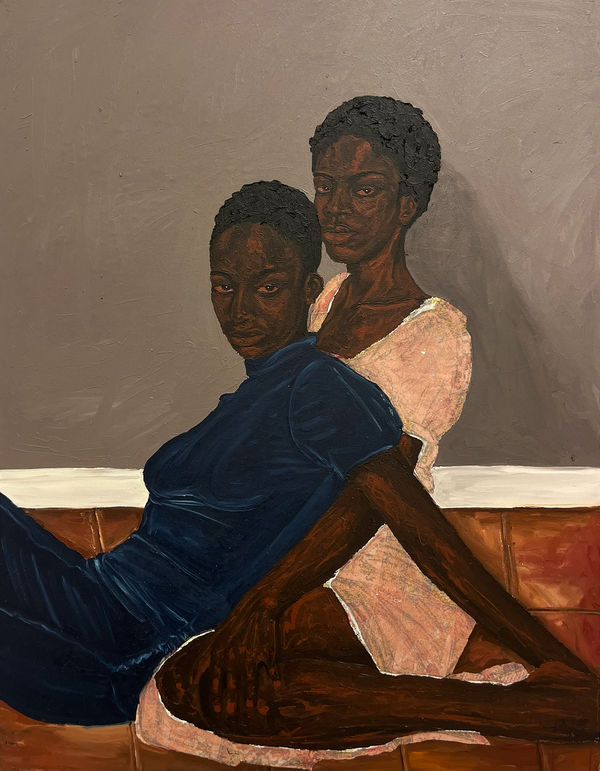 Matthew Eguavoen Painting Contemporaryart Figurative painting