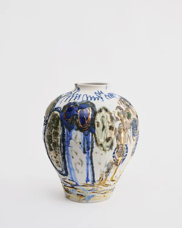 Puuni Brown Nungarrayi & Jane Yang D'Haene Melbourne Art Fair