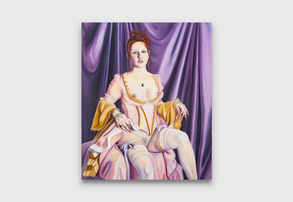 Kansas Smeaton Harry, 2022 oil on canvas 122 x 102 cm 48 x 40 1/8 in