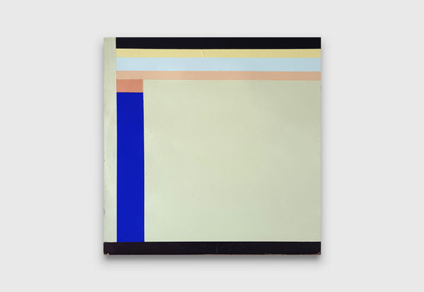 Joe Wilson & Chanelle Collier The Very Best Of 10, 2019 acrylic on found vintage record sleeve, vinyl 31 x 31 cm