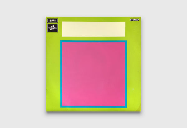 Joe Wilson & Chanelle Collier The Very Best Of 16, 2019 acrylic on found vintage record sleeve, vinyl 31 x 31 cm