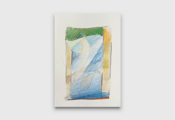 Mason Kimber Fragment Drawing 4, 2018 pencil on paper, framed 33.5 x 26.5 x 3 cm 13 3/16 x 10 7/16 x 1 3/16 inches