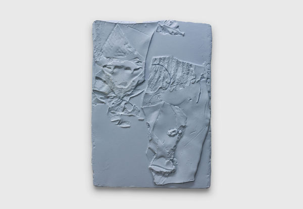 Mason Kimber Sidewalk/Slope, 2018 acrylic, synthetic polymer, gypsum, extruded polystyrene, polyurethane foam, resin 60 x 42.5 x 6 cm 23 5/8 x 16 47/64 x 2 23/64 inches