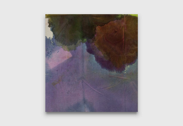 Lara Merrett In The Over-Lit Air, 2018 acrylic and ink in cloth, belgian linen 70 x 66 cm 27 x 9/16 x 25 63/64 inches