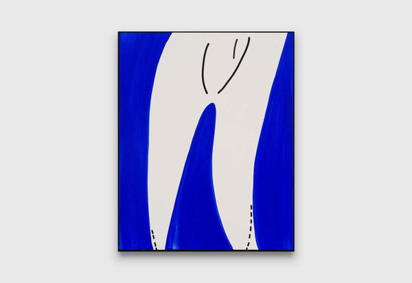 Cornelia Baltes Untitled (twist), 2015 Acrylic on canvas