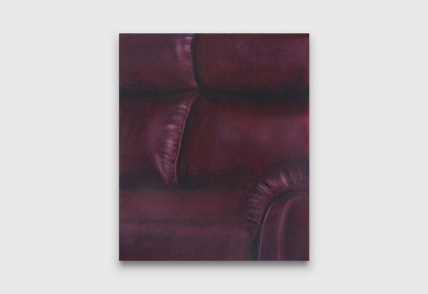 Mia Middleton Cover II, 2022 oil on Italian cotton 30 x 25 cm 11 7/8 x 9 7/8 inches