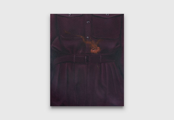 Mia Middleton The Scent of Rain, 2022 oil on Italian cotton 50 x 40 cm 19 11/16 x 15 3/4 inches