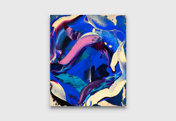 Fabian Ramirez Kimis Eye, 2022 oil and acrylic on canvas 30 x 25 cm 11 13/16 x 9 7/8 inches